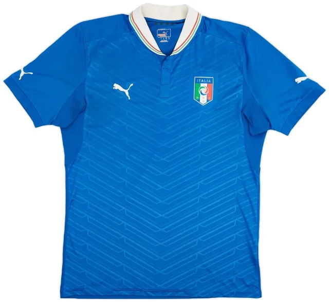Puma 2012-13 Italy Home Shirt - 7/10 - (XL)