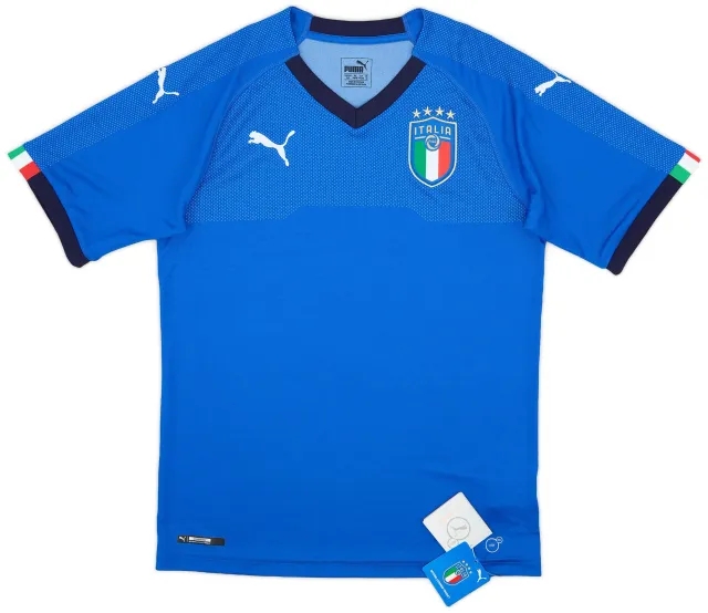 Puma 2018-19 Italy Home Shirt (S)