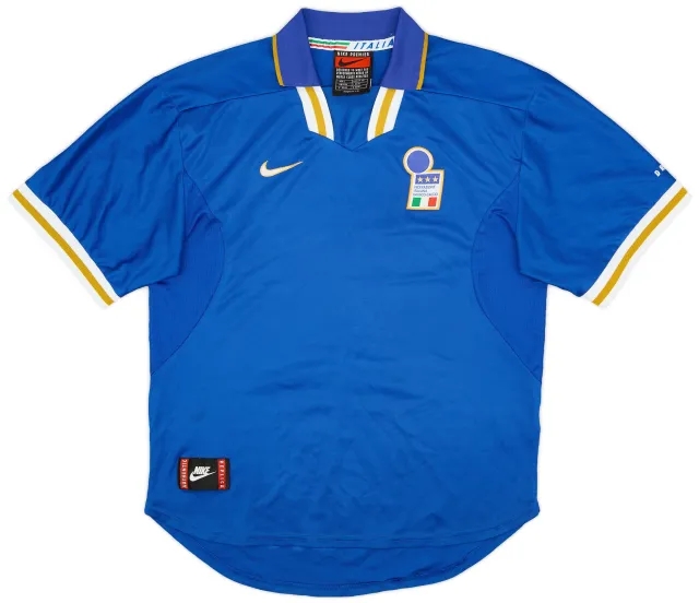 Nike 1996-97 Italy Home Shirt - 7/10 - (L)