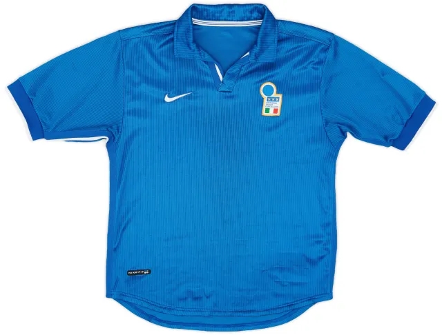 Nike 1997-98 Italy Home Shirt - 8/10 - (XL.Boys)