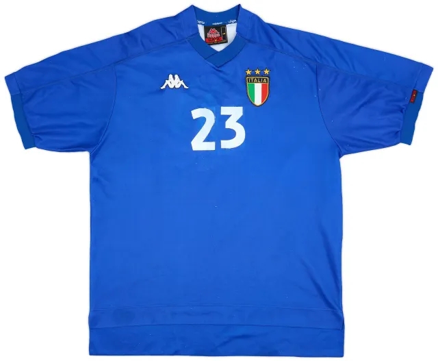 Kappa 1998-99 Italy Home Shirt #23 - 4/10 - (L)