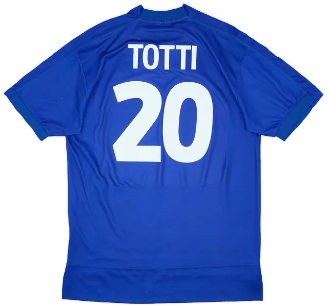 Kappa 1998-99 Italy Home Shirt Totti #20 - 6/10 - (XL)
