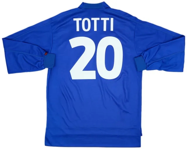 Kappa 1998-99 Italy Home L/S Shirt Totti #20 - 9/10 - (M)