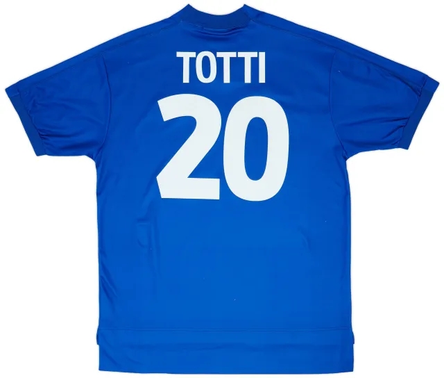 Kappa 1998-99 Italy Home Shirt Totti #20 - 7/10 - (XL)