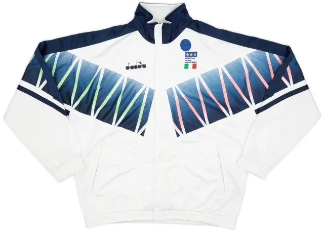 1994 Italy Diadora Track Jacket - 7/10 - (L/XL)