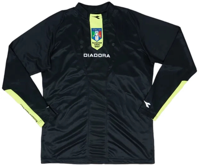 2000s Italy Diadora Referee L/S Shirt - 10/10 - (S)