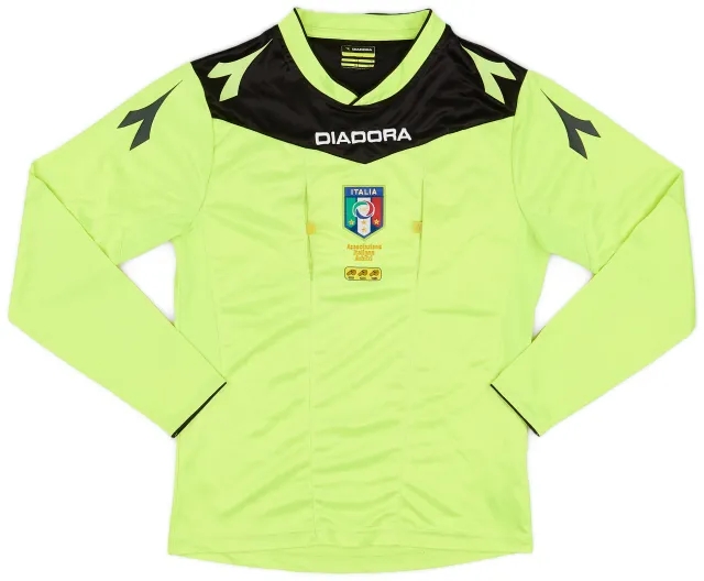 2010s Italy Diadora Referee L/S Shirt - 9/10 - (XS)