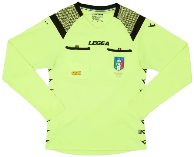 2019-20 Italy Legea Referee L/S Shirt - 6/10 - (M)