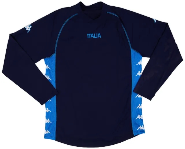 2000-01 Italy Kappa Training L/S Shirt - 5/10 - (XL)