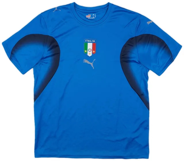 2006 Italy Puma Training Shirt - 5/10 - (M)
