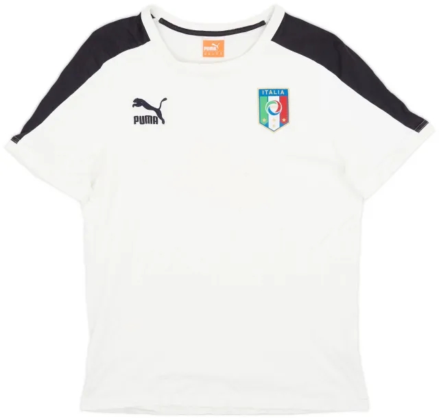 2014-15 Italy Puma Cotton Tee - 7/10 - (M)