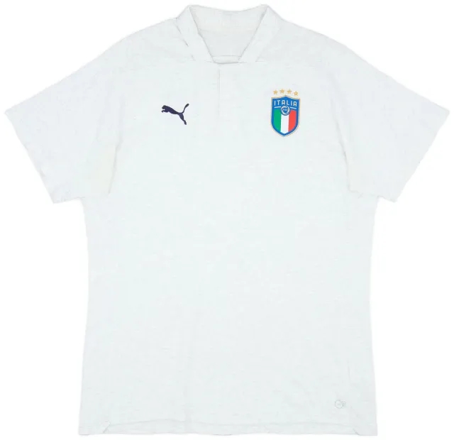 2017-18 Italy Puma Polo Shirt - 8/10 - (XXL)