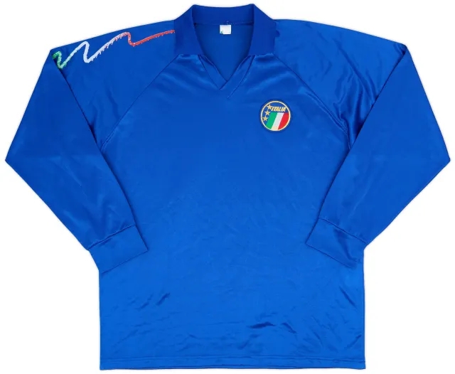 1990-92 Italy Diadora Training L/S Shirt - 9/10 - (XL)