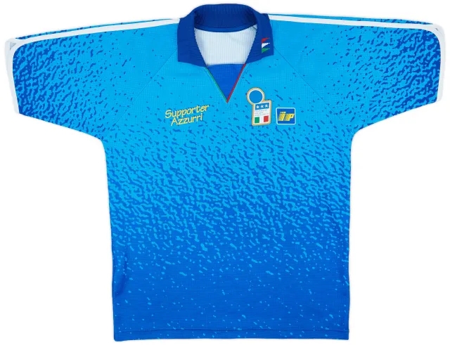 Training 1994 Italy 'Supporter Azzurri' Shirt - 8/10 - (L)
