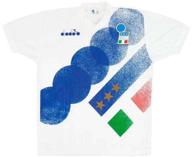 1992-94 Italy Diadora Training Shirt - 5/10 - (L)