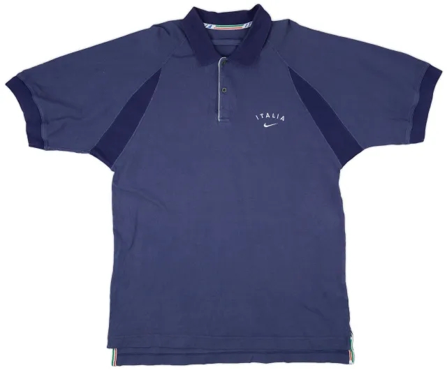 1997-98 Italy Nike Polo Shirt - 7/10 - (XL)