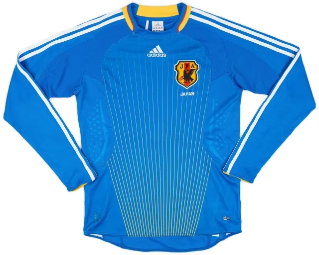 adidas 2008-09 Japan Home L/S Shirt - 7/10 - (S)