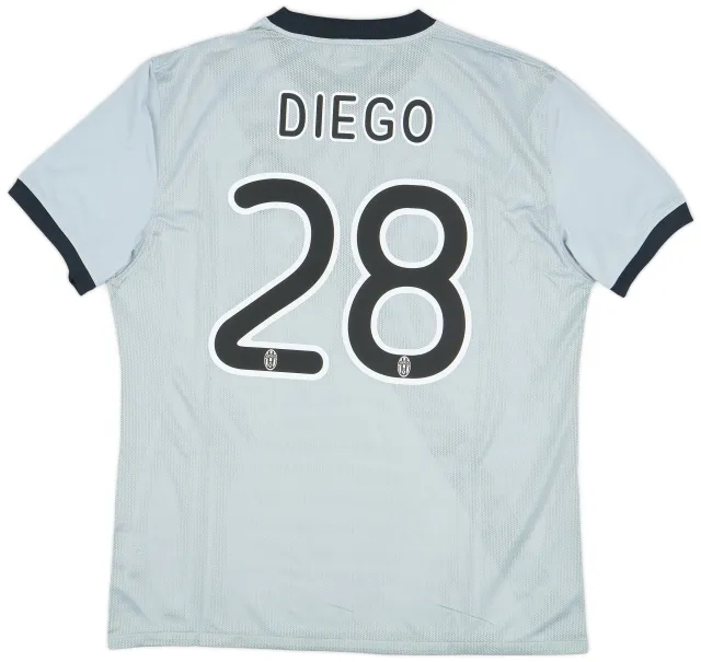 Nike 2009-10 Juventus Away Player Issue Shirt Diego #28 (XL)