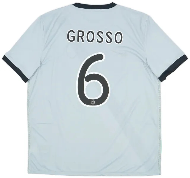 Nike 2009-10 Juventus Away Shirt Grosso #6 (XL)