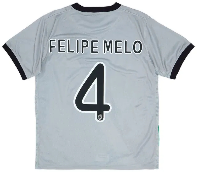 Nike 2009-10 Juventus Away Shirt Felipe Melo #4 - 9/10 - (S)