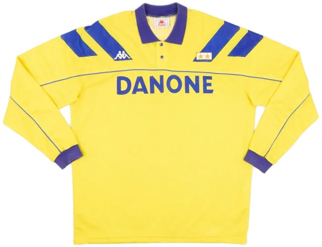 Kappa 1992-94 Juventus Away L/S Shirt - 9/10 - (XL)