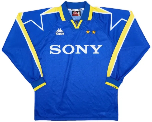 Kappa 1996-97 Juventus Away L/S Shirt - 9/10 - (M)