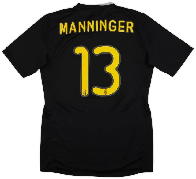 Nike 2008-09 Juventus Player Issue GK S/S Shirt Manninger #13 - 8/10 - (XL)