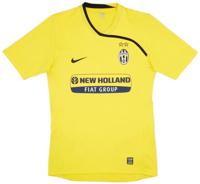 Nike 2008-09 Juventus Player Issue GK S/S Shirt #1 - 7/10 - (L)