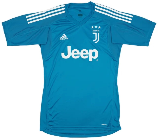 adidas 2017-18 Juventus GK S/S Shirt - 8/10 - (S)