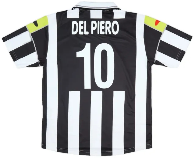 Lotto 2000-01 Juventus CiaoWeb Home Shirt Del Piero #10 (XL)