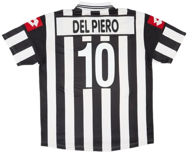 Lotto 2001-02 Juventus Home Shirt DelPiero #10 - 6/10 - (XXL)