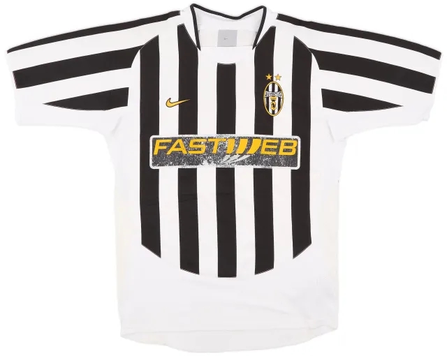 Nike 2003-04 Juventus Home Shirt - 4/10 - (M)