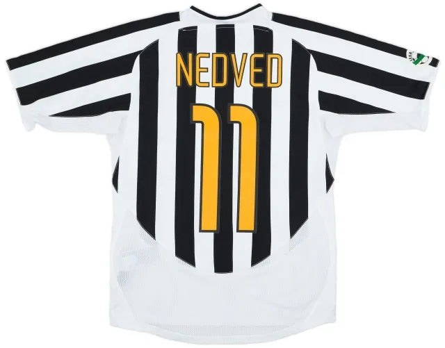 Nike 2003-04 Juventus Home Shirt Nedved #11 (S)