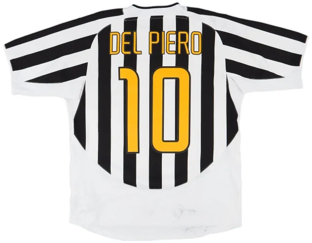 Nike 2003-04 Juventus Home Shirt Del Piero #10 - 6/10 - (L)