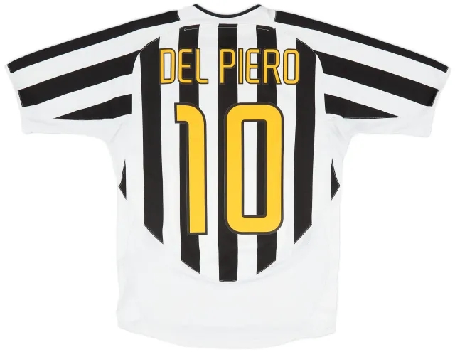 Nike 2003-04 Juventus Home Shirt Del Piero #10 - 6/10 - (S)