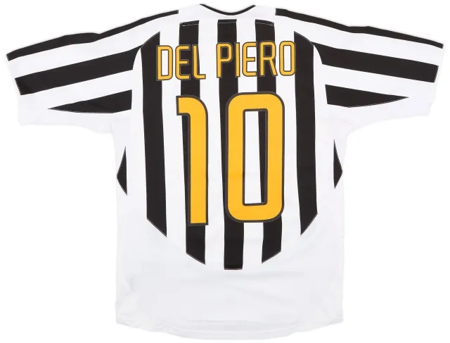 Nike 2003-04 Juventus Home Shirt Del Piero #10 - 8/10 - (S)