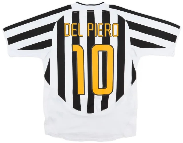 Nike 2003-04 Juventus Home Shirt Del Piero #10 - 7/10 - (M)