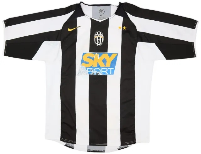 Nike 2004-05 Juventus Home Shirt - 4/10 - (M)