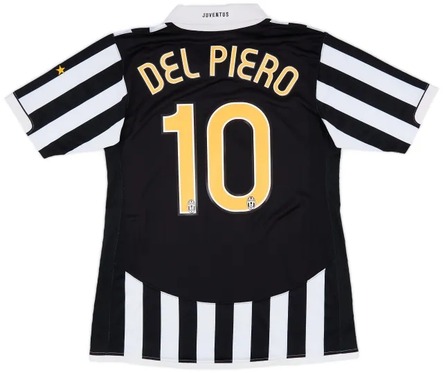 Nike 2006-07 Juventus Home Shirt Del Piero #10 - 9/10 - (L)