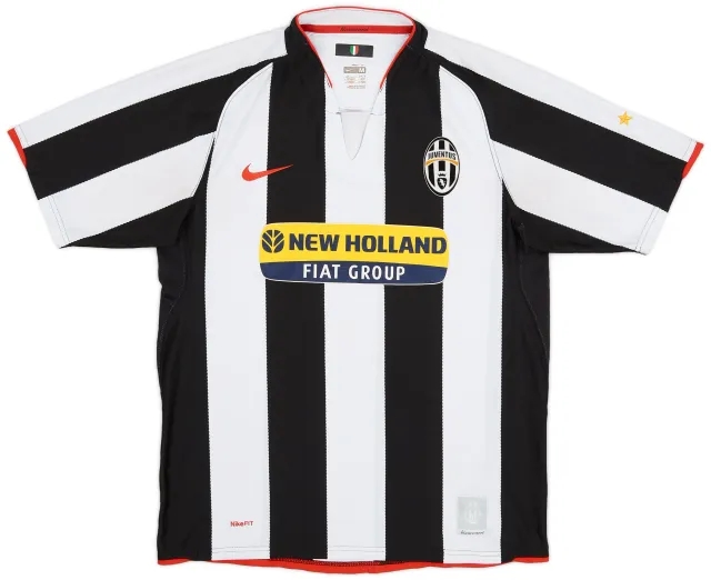 Nike 2007-08 Juventus Home Shirt - 7/10 - (M)