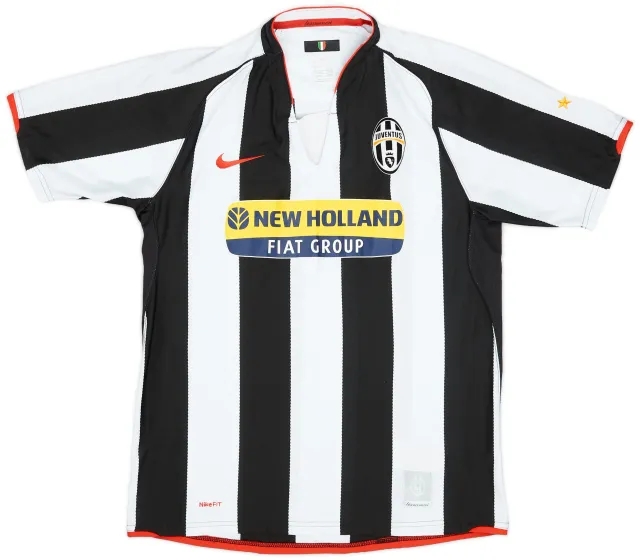 Nike 2007-08 Juventus Home Shirt - 6/10 - (M)