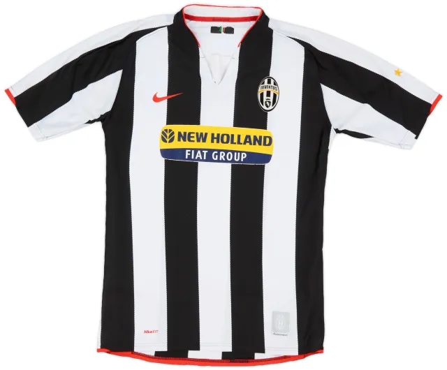 Nike 2007-08 Juventus Home Shirt - 7/10 - (XL)