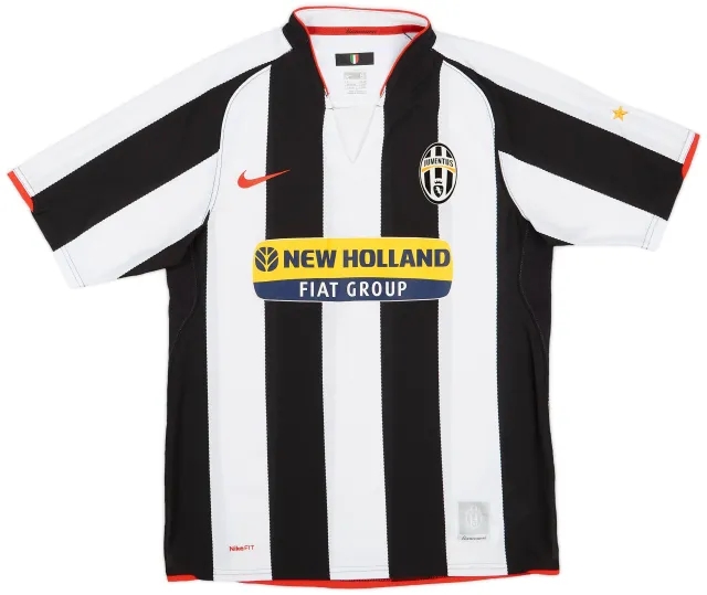 Nike 2007-08 Juventus Home Shirt - 8/10 - (S)