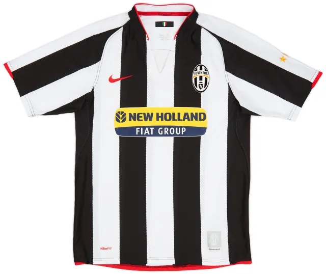 Nike 2007-08 Juventus Home Shirt - 8/10 - (S)