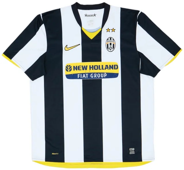 Nike 2008-09 Juventus Home Shirt - 5/10 - (L)