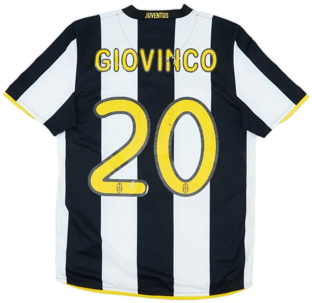 Nike 2008-09 Juventus Home Shirt Giovinco #20 - 5/10 - (S)