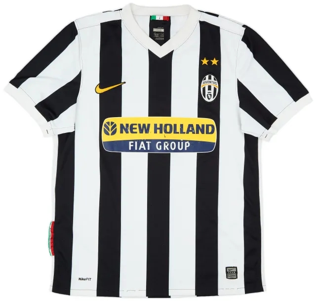Nike 2009-10 Juventus Home Shirt - 7/10 - (M)