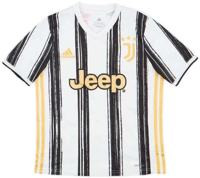 adidas 2020-21 Juventus Home Shirt - 8/10 - (L.Boys)