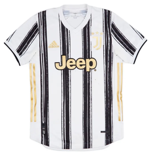 adidas 2020-21 Juventus Authentic Home Shirt - 5/10 - (S)