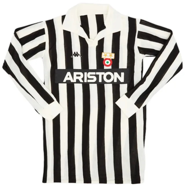 Kappa 1983-84 Juventus Home L/S Shirt - 9/10 - (S)